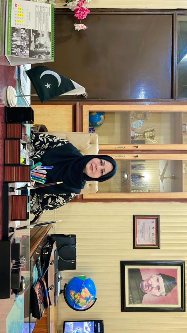 Principal of Government Graduate College for Women Wapda Town